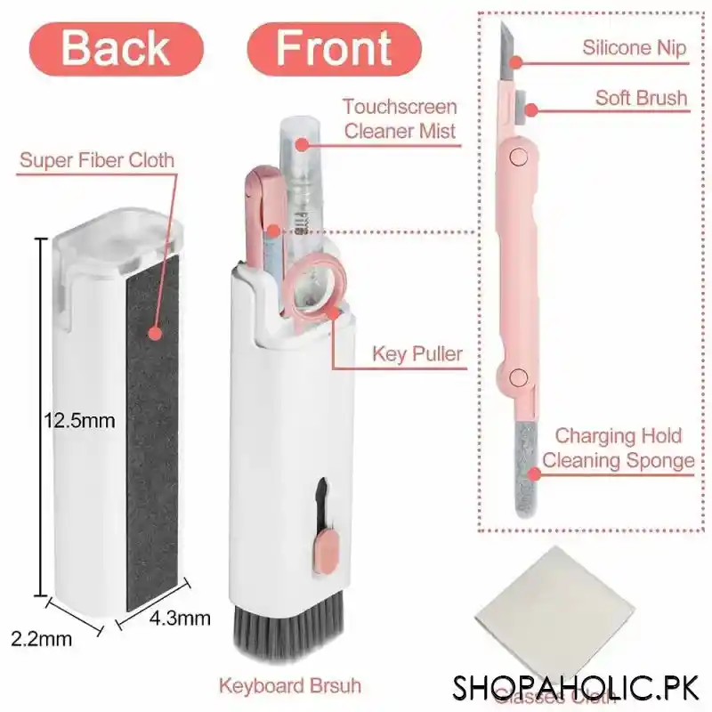 7-in-1 Computer, Earbud, Mobile Cleaning Kit