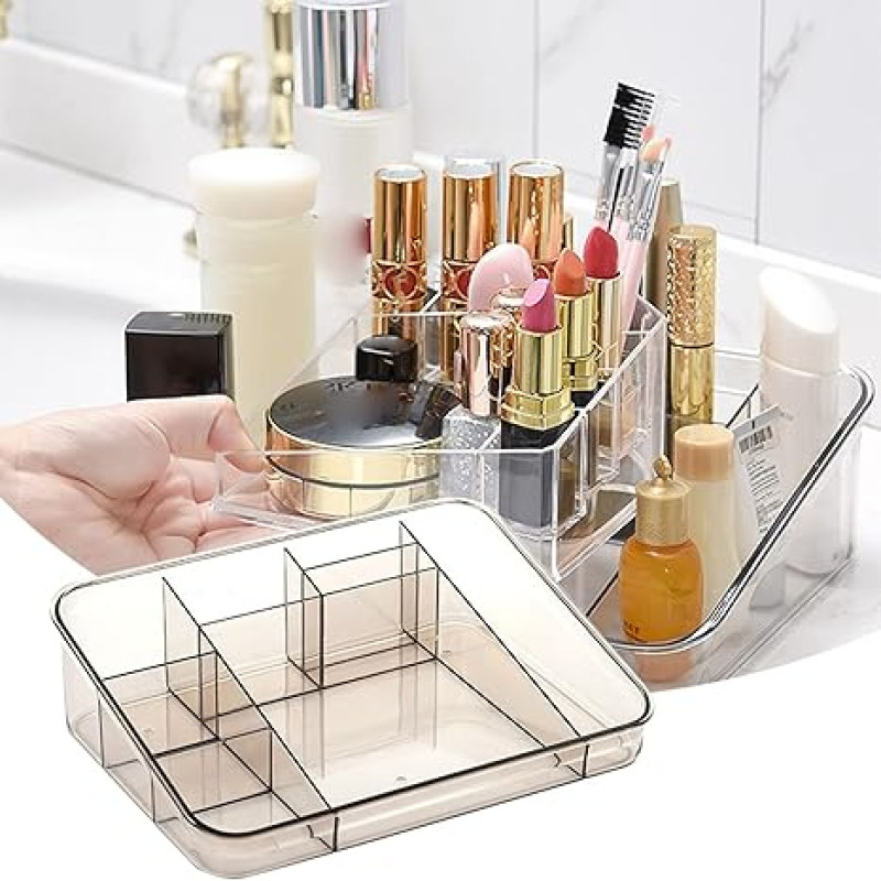 Multi Use Transparent Storage Tray