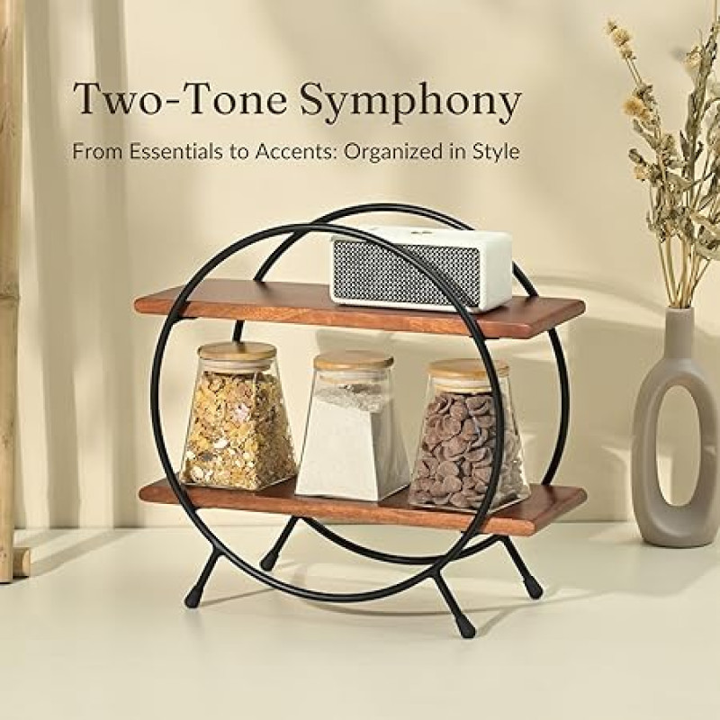 Orbit Duo Shelf by Metallics Home