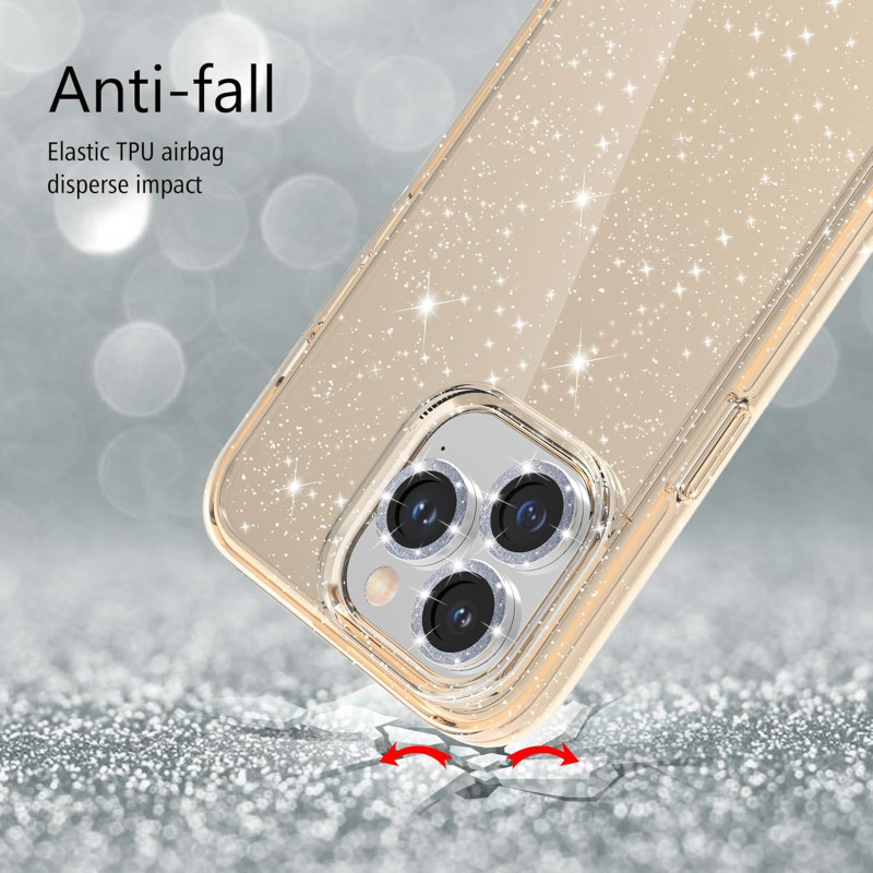 Luxury Square Plating Glitter Phone Case