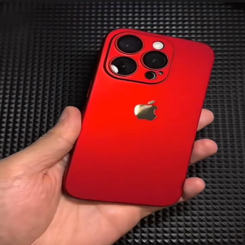 Premium PC Matte with Shine Logo with Camera Protection