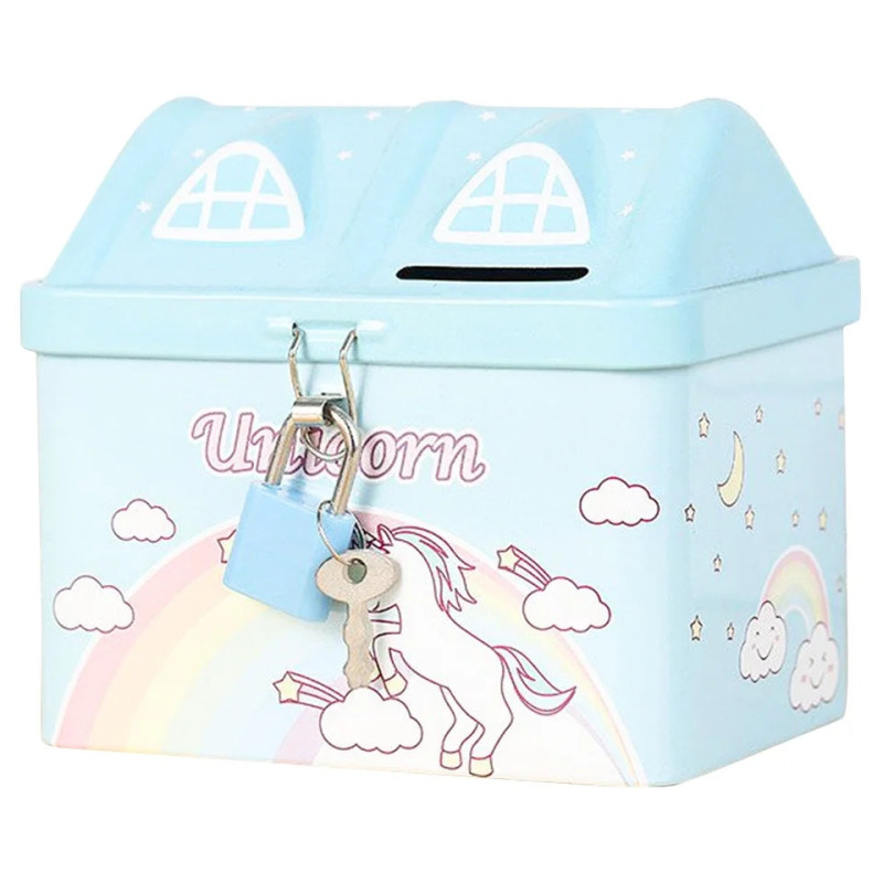 Cute House Shape Money Box