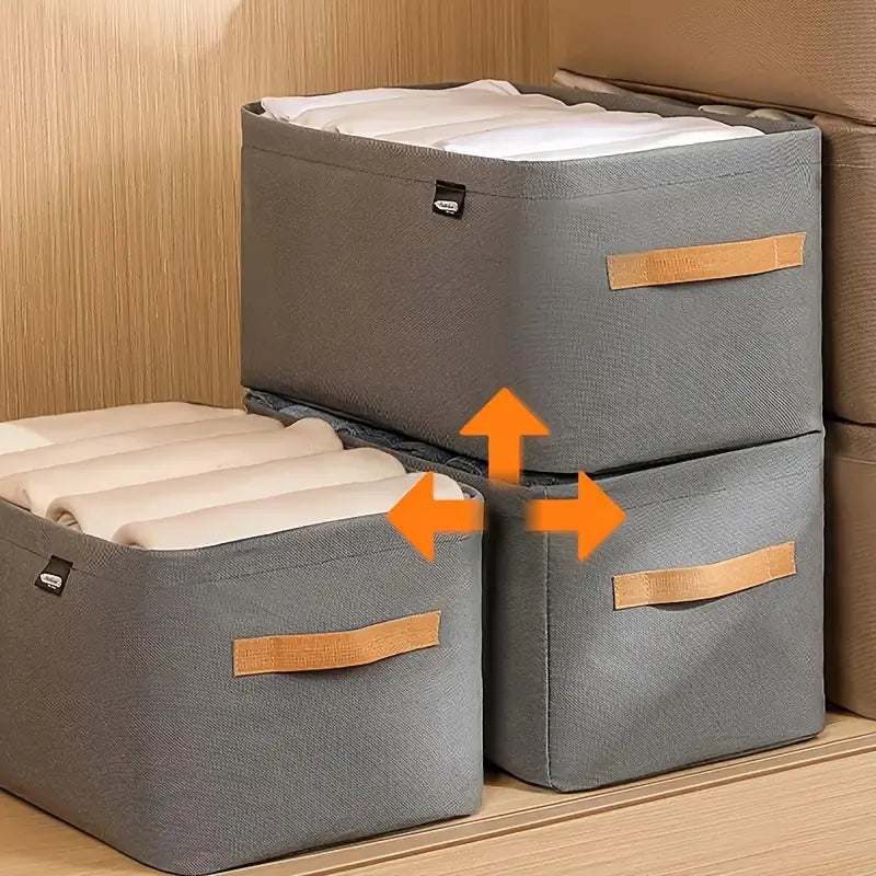 Foldable Space Saving Storage Basket