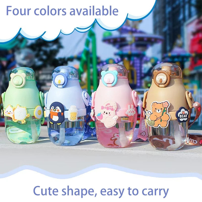 Animated Kids Cartoon Water Bottle