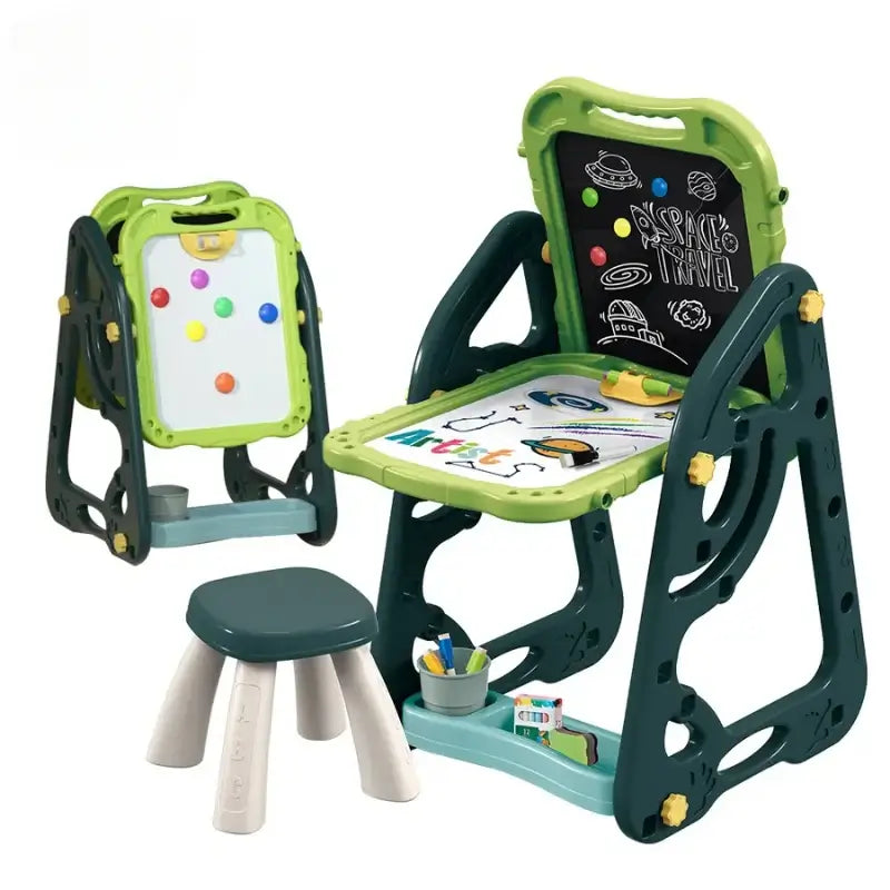 Artist Double Faced Drawing Board With Painting Accessories