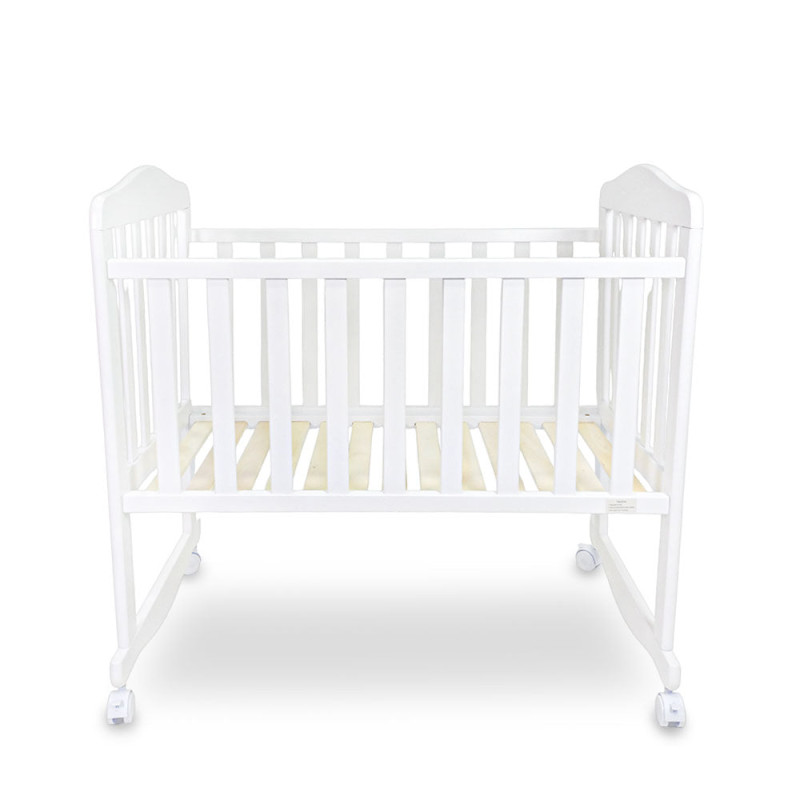 Tinnies Wooden Crib/Cot White