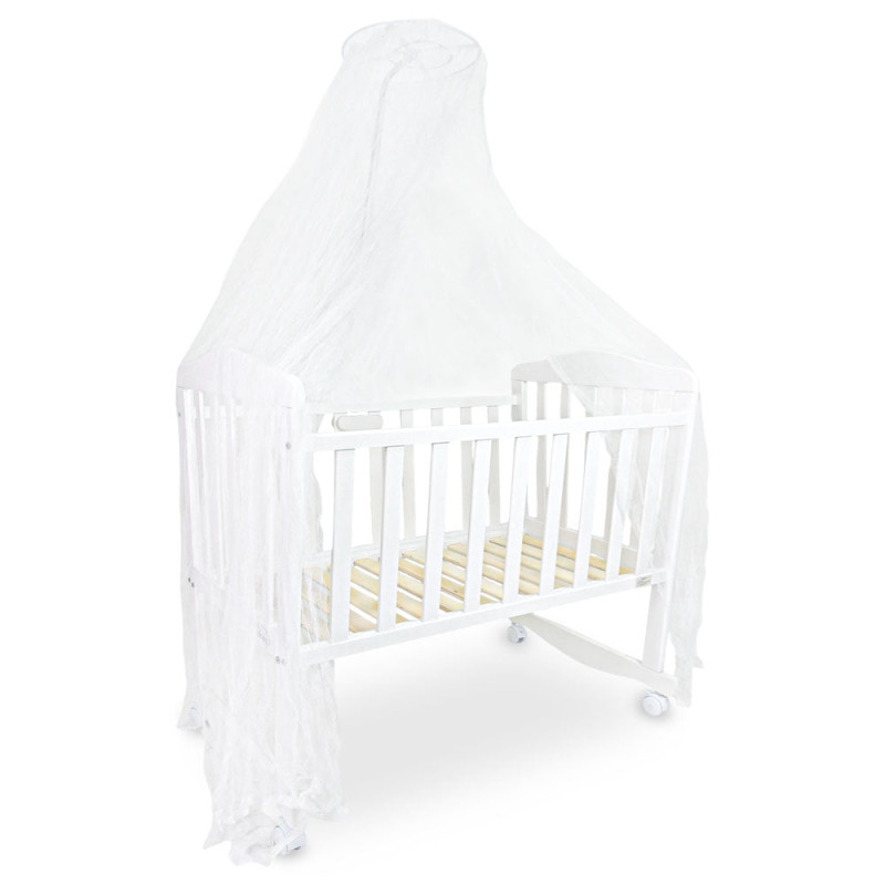 Tinnies Wooden Crib/Cot White