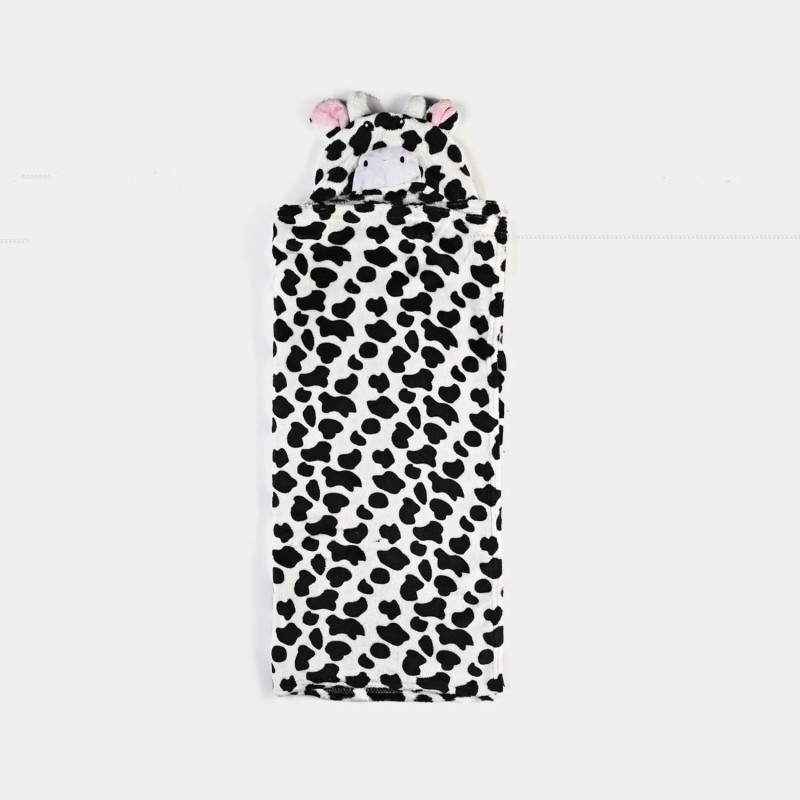 Cartoon Character Baby Hooded Towel Blanket Cow