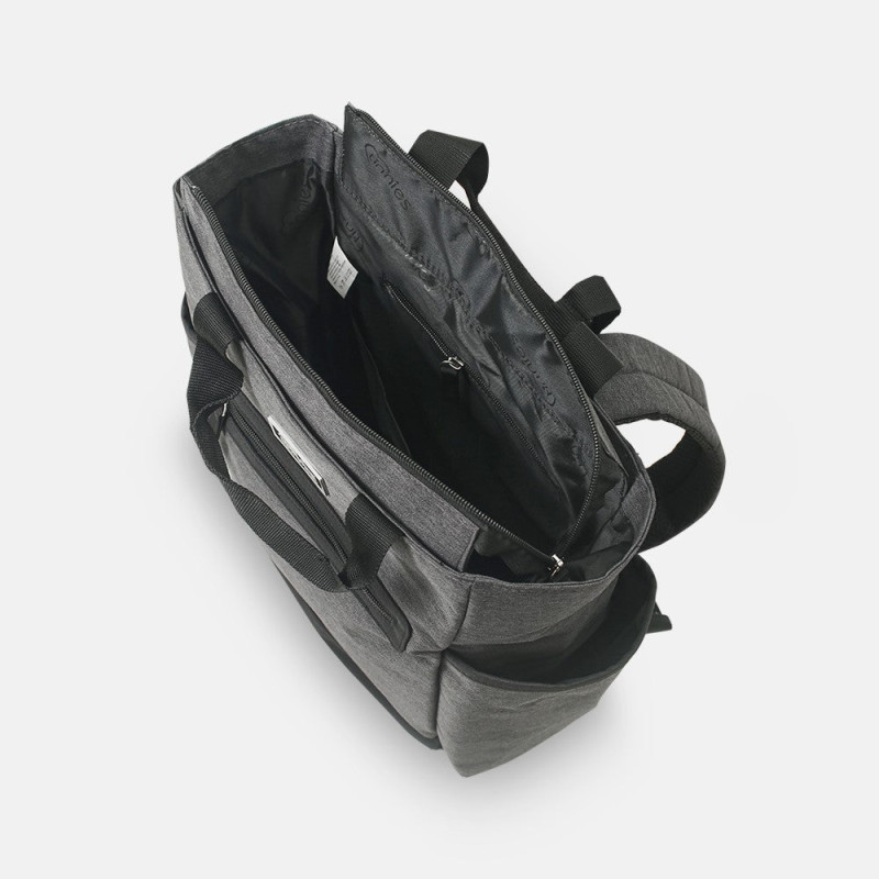 Baby Diaper Bag Pack Minimal Textured Black - T5006-B