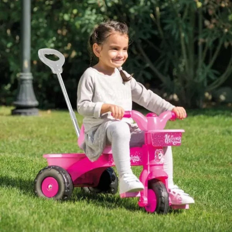 Dolu Unicorn Tricycle Bike With Handle - 2504