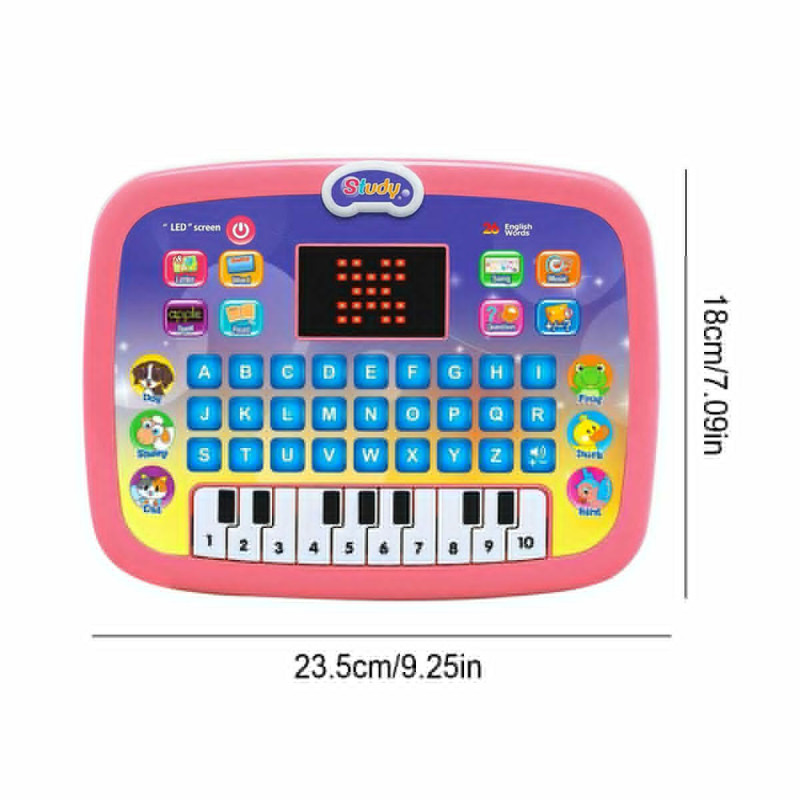 Educational Computer Learning Tablet With LED Screen