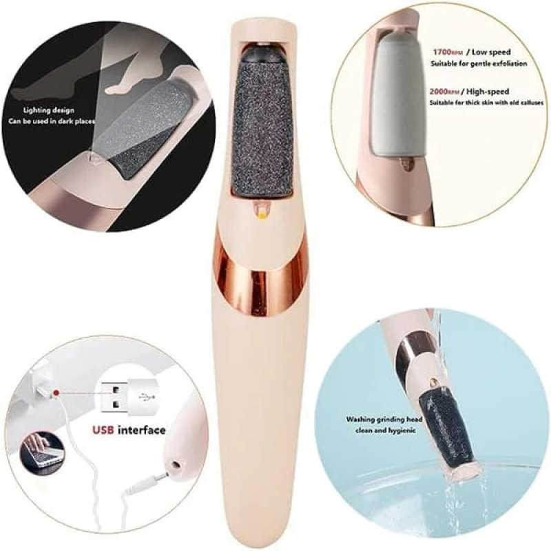 Rechargeable Electric Foot File Callus Remover Pedicure Machine