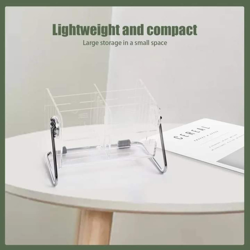 Acrylic 6 Grid Remote And Multipurpose Stand