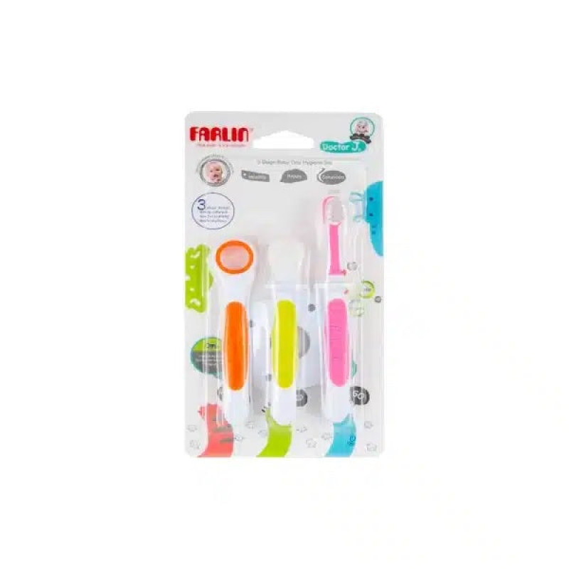 Farlin 3 Stage Baby Oral Hygiene Set- BDT-005-E