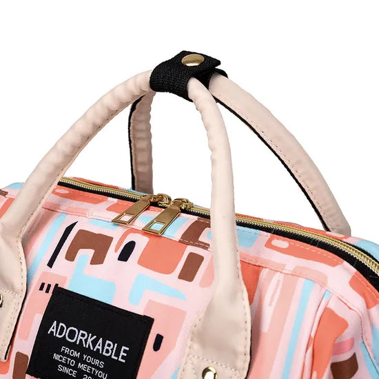 Fashion Mommy Maternity Diaper Bag Backpack - Downtown