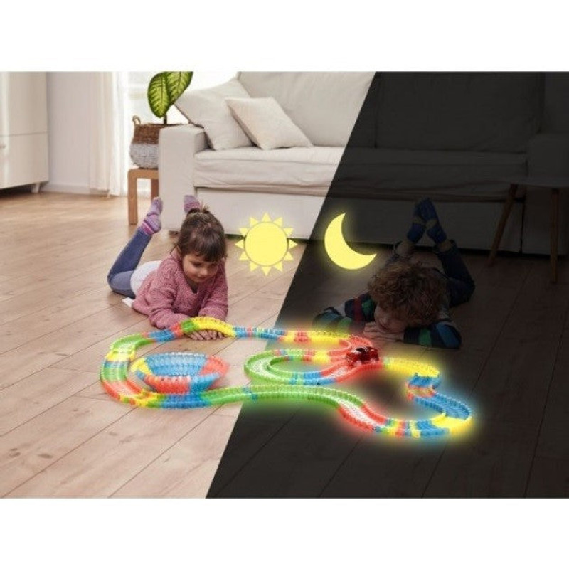 Glow In Dark Flexible Track Set R/C
