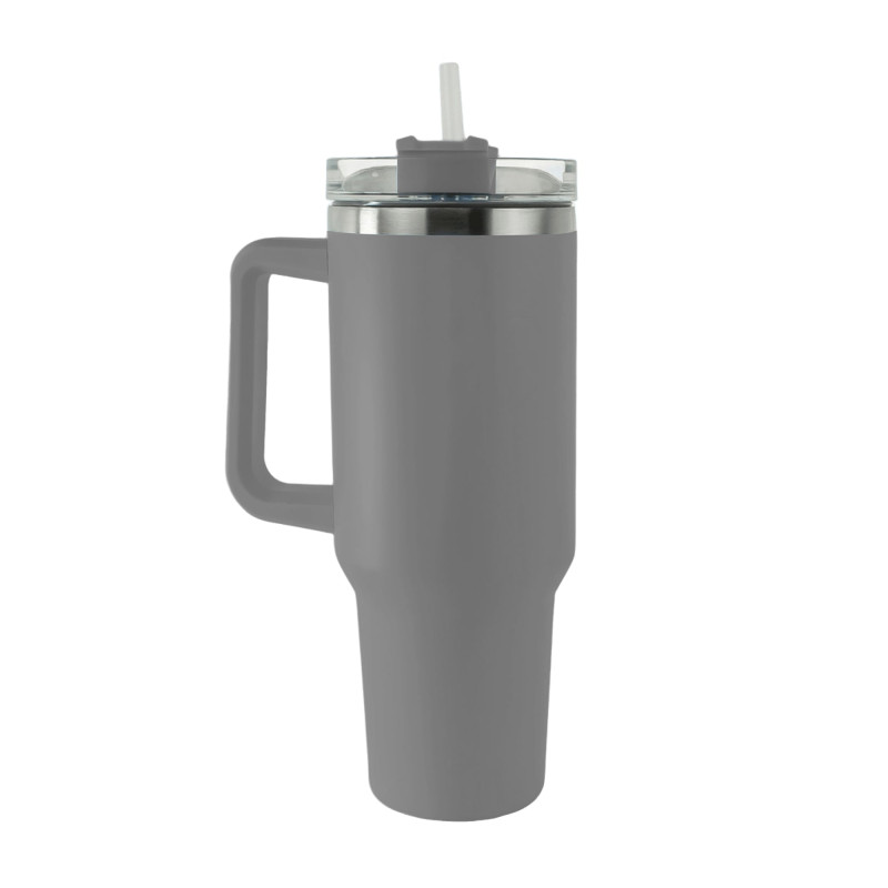1200ml Tumbler with Handle Straw
