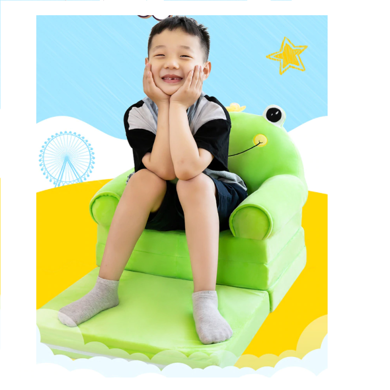 3 layers Kids Folding Sofa Cum Bed