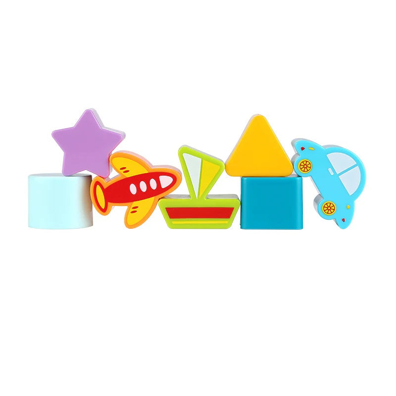 Huanger Horse Musical Piano With Shapes Sorter