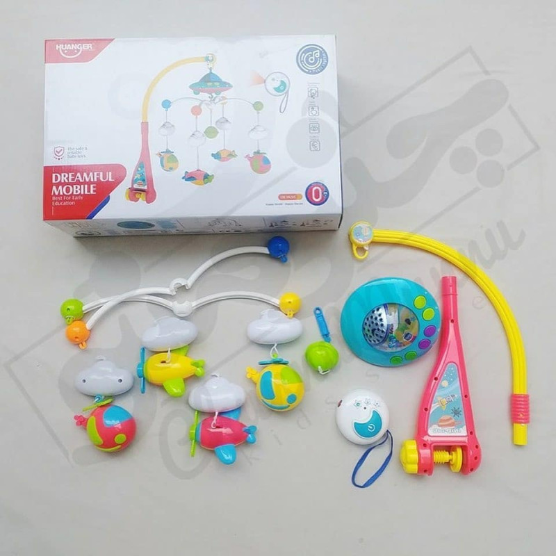Huanger Remote Control Musical Cot Mobile