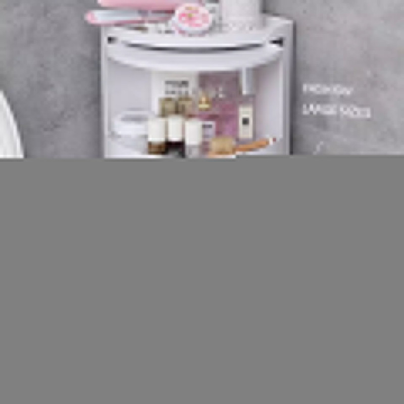 Corner Storage Cabinet (360? Rotatable)