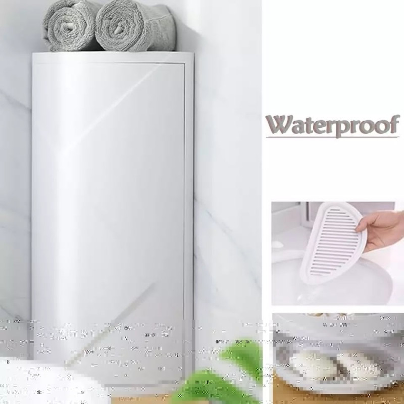 Corner Storage Cabinet (360? Rotatable)