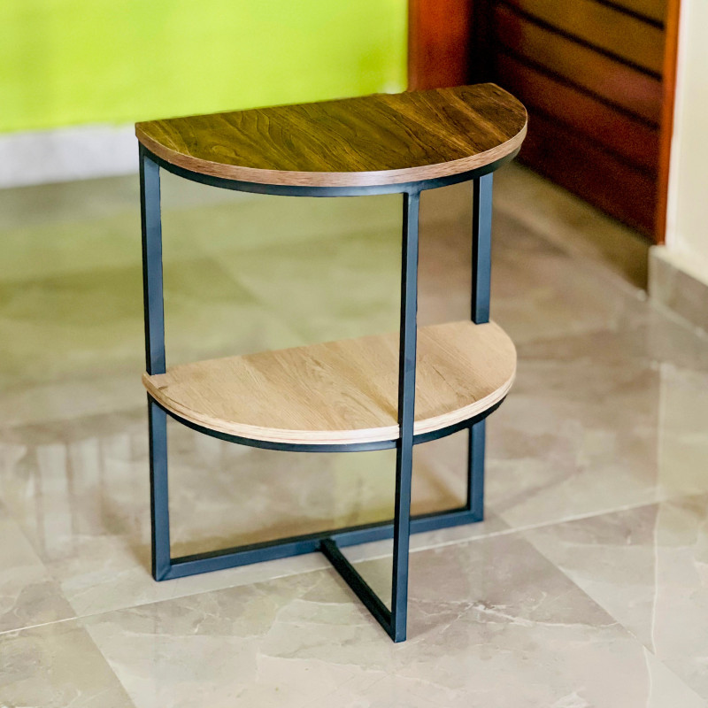 Half-Moon Side Table by Hamzastore.pk