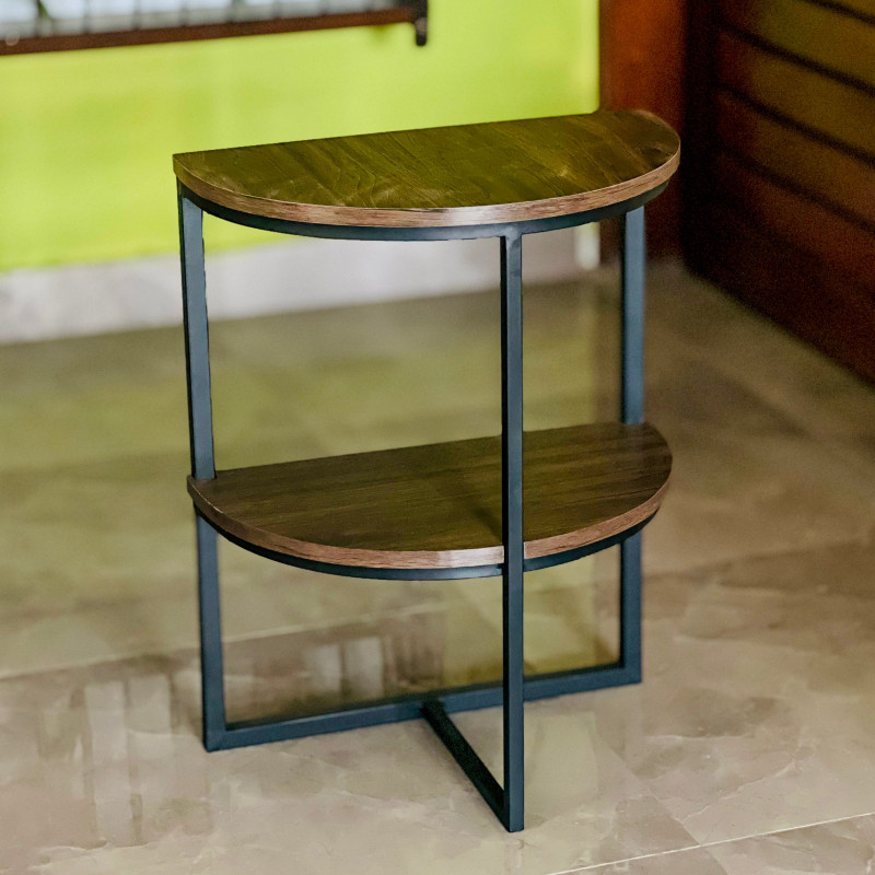 Half-Moon Side Table by Hamzastore.pk