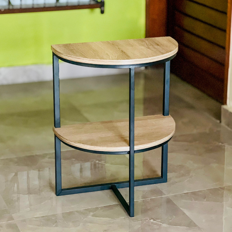Half-Moon Side Table by Hamzastore.pk