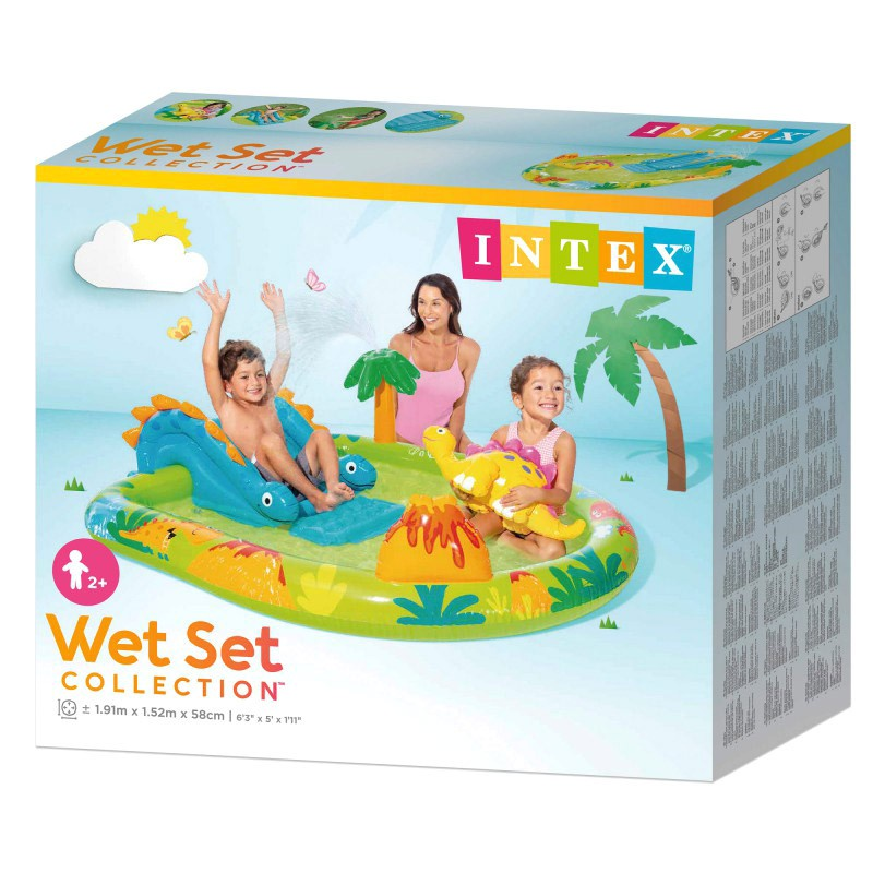 Intex Little Dino Play Center Pool For Kids (6'3