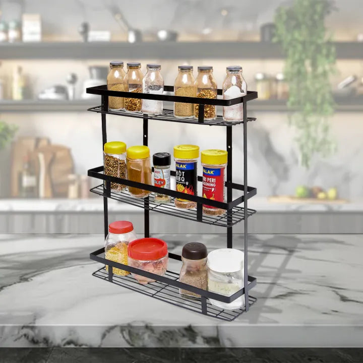 Luxury 3 Tier Kitchen and Washroom Organizer by Metallics Home