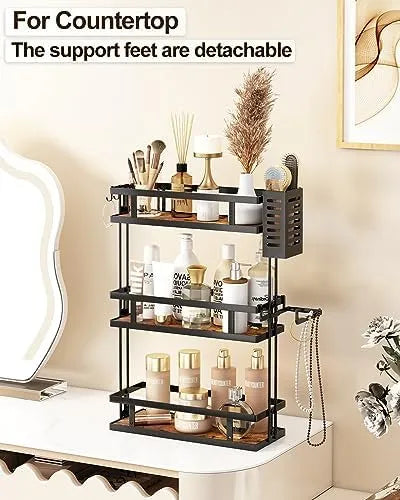 Luxury 3 Tier Kitchen and Washroom Organizer by Metallics Home