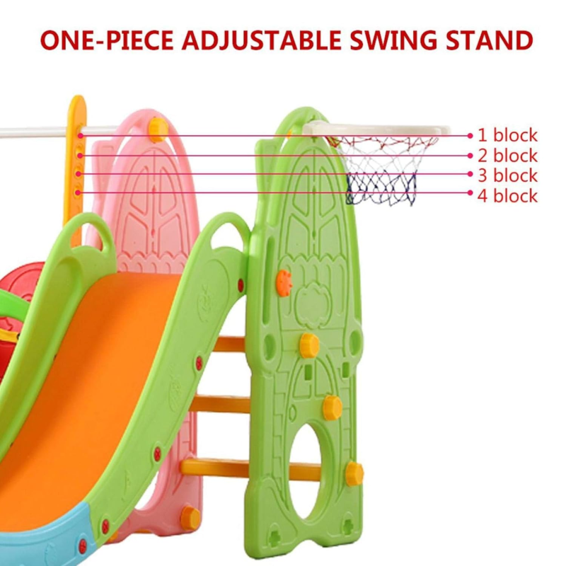 Infantes Baby Slide & Swing Set Multicolor