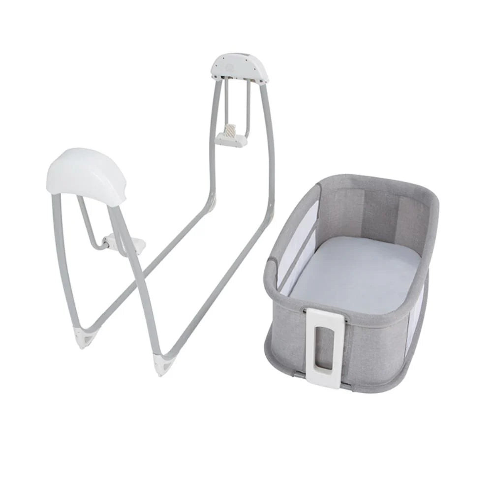 Mastela 4in1 Baby Swing Bassinet Electronic - Dark Grey - 8901