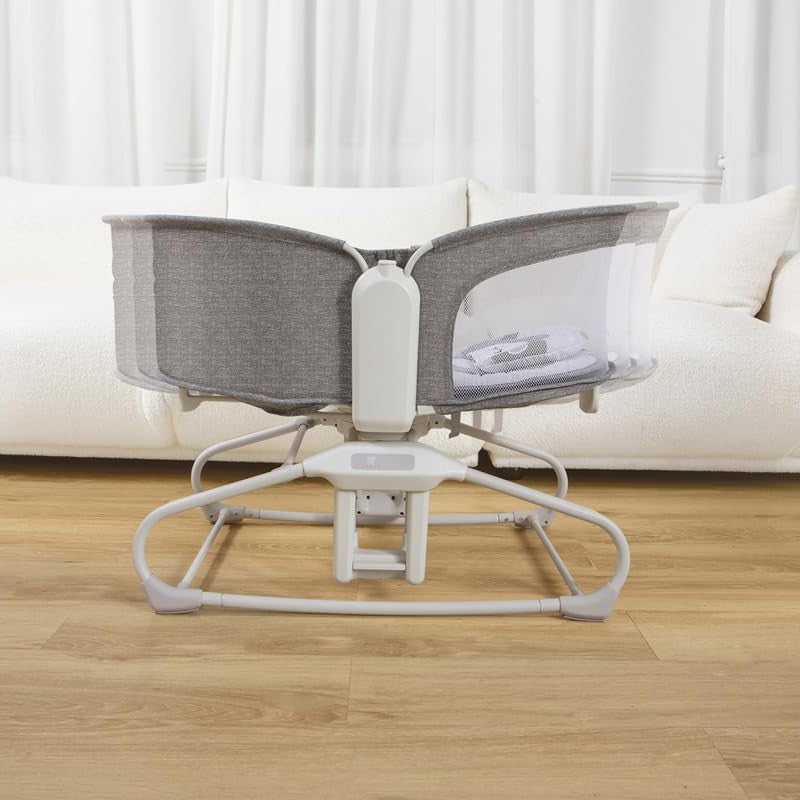 Mastela 4in1 Baby Automatic Electric Swing + Bassinet - Monkey Print - 3087