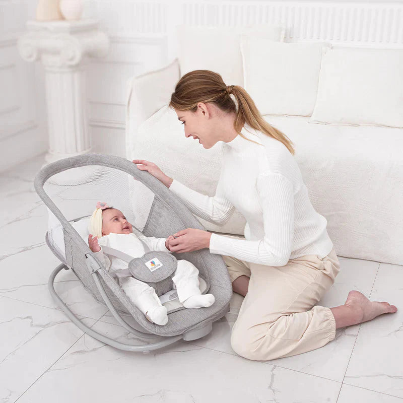 Mastela 4in1 Round Shaped Electronic Baby Swing - 8114
