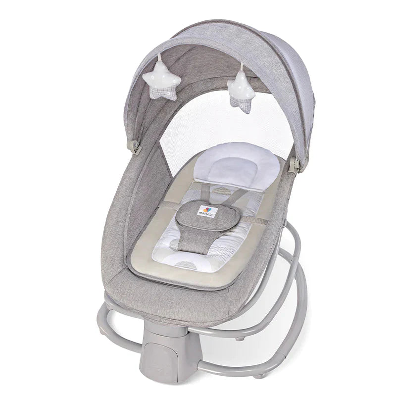 Mastela 4in1 Round Shaped Electronic Baby Swing - 8114