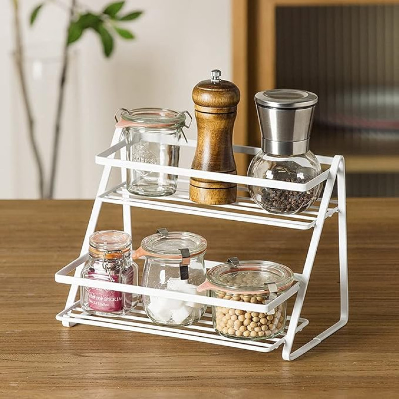 Multipurpose Makeup, Bathroom and Kitchen Organizer by Metallics Home