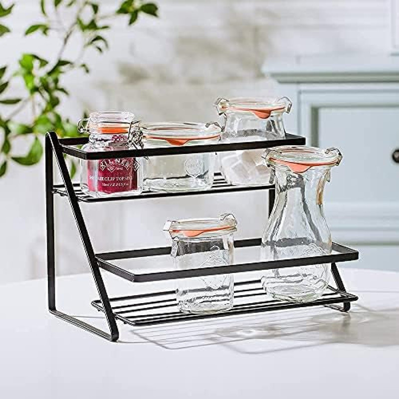 Multipurpose Makeup, Bathroom and Kitchen Organizer by Metallics Home