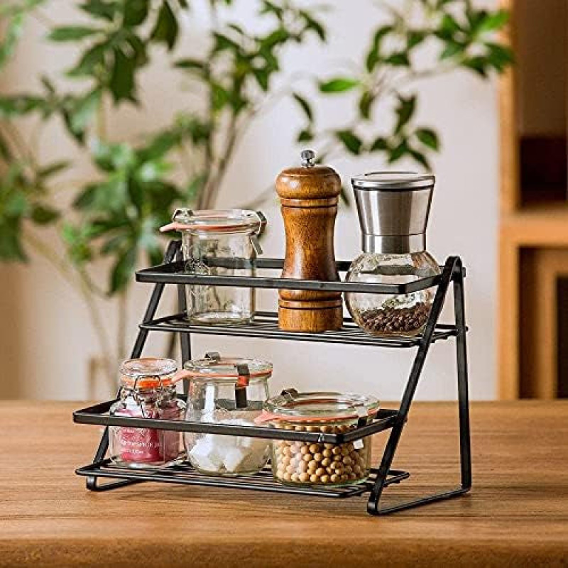 Multipurpose Makeup, Bathroom and Kitchen Organizer by Metallics Home