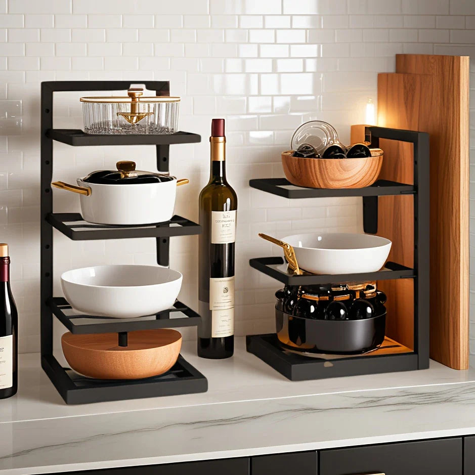 Floor Standing Kitchen Shelf by Metallics Home
