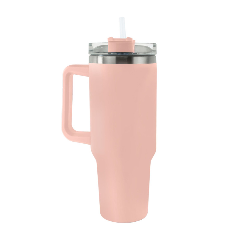1200ml Tumbler with Handle Straw