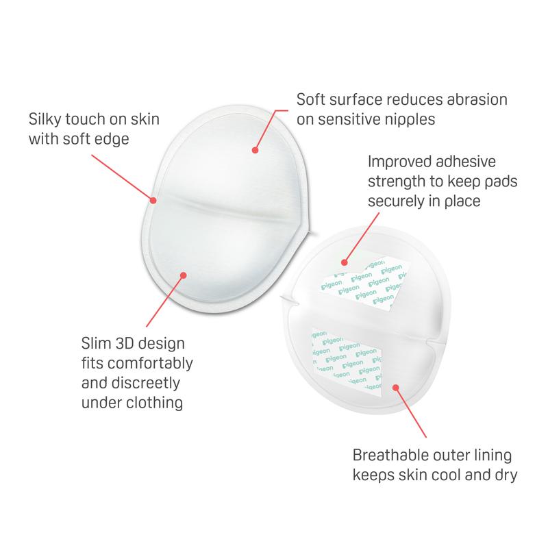 Pigeon Breast Pads Comfy Feel Pk-60 - Q79253
