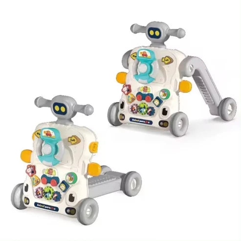 6 In 1 Activity Walker For Toddlers Grey