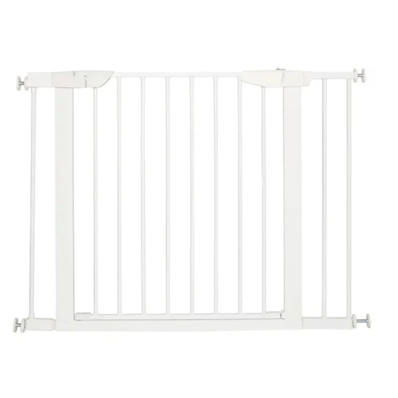 Safety Stairs/Door Gate Care For Baby Or Pets 75 CM Tall, And from 75 CM to 84 CM Wide Included Optional 30 CM Extension To Make It 105 CM To 114 CM Wide