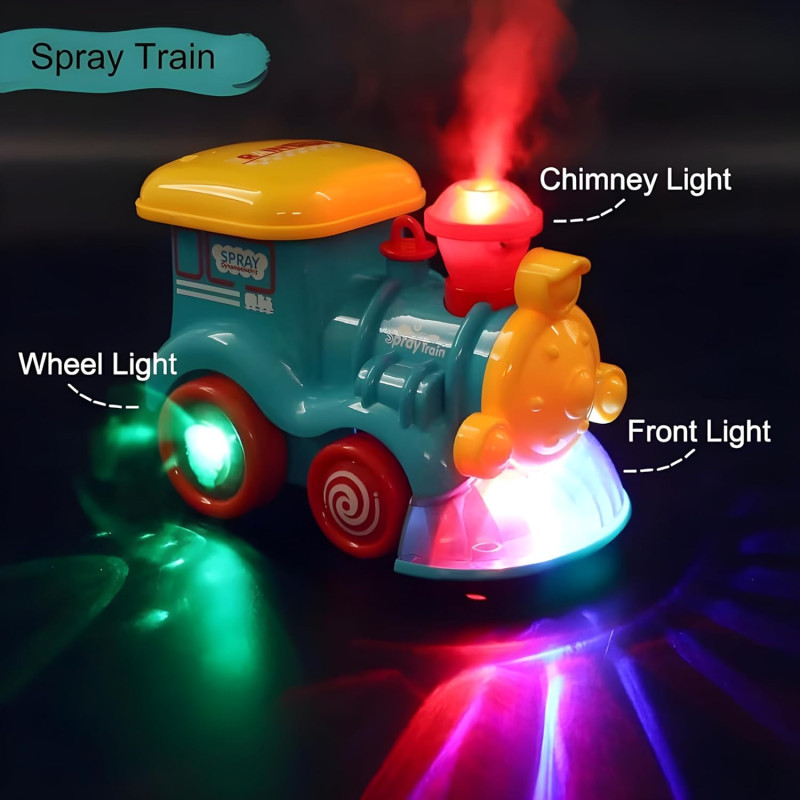 Spray Train Toy Fun Water Adventure for Kids