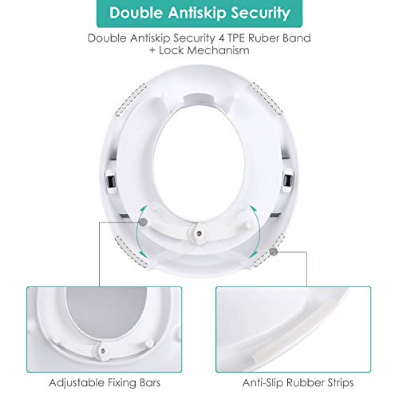 Tinnies Cushion Toilet Seat Cover (Green) - BST014-020