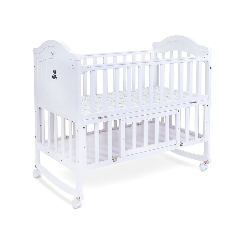 Tinnies Wooden Cot/Crib -White-T901-034