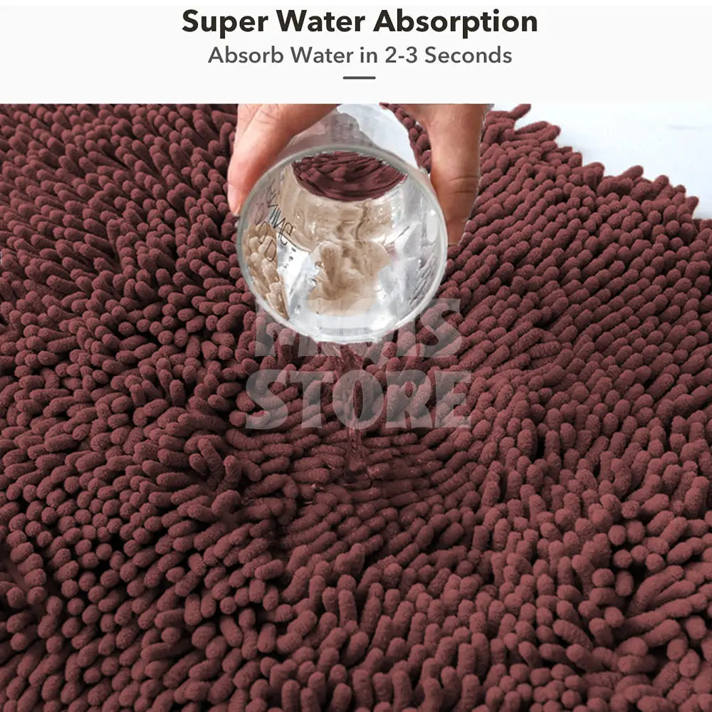 Ultra Soft Microfiber Mat (Medium Dark Brown)
