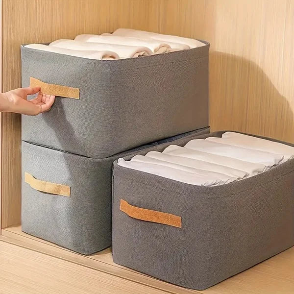 Foldable Space Saving Storage Basket